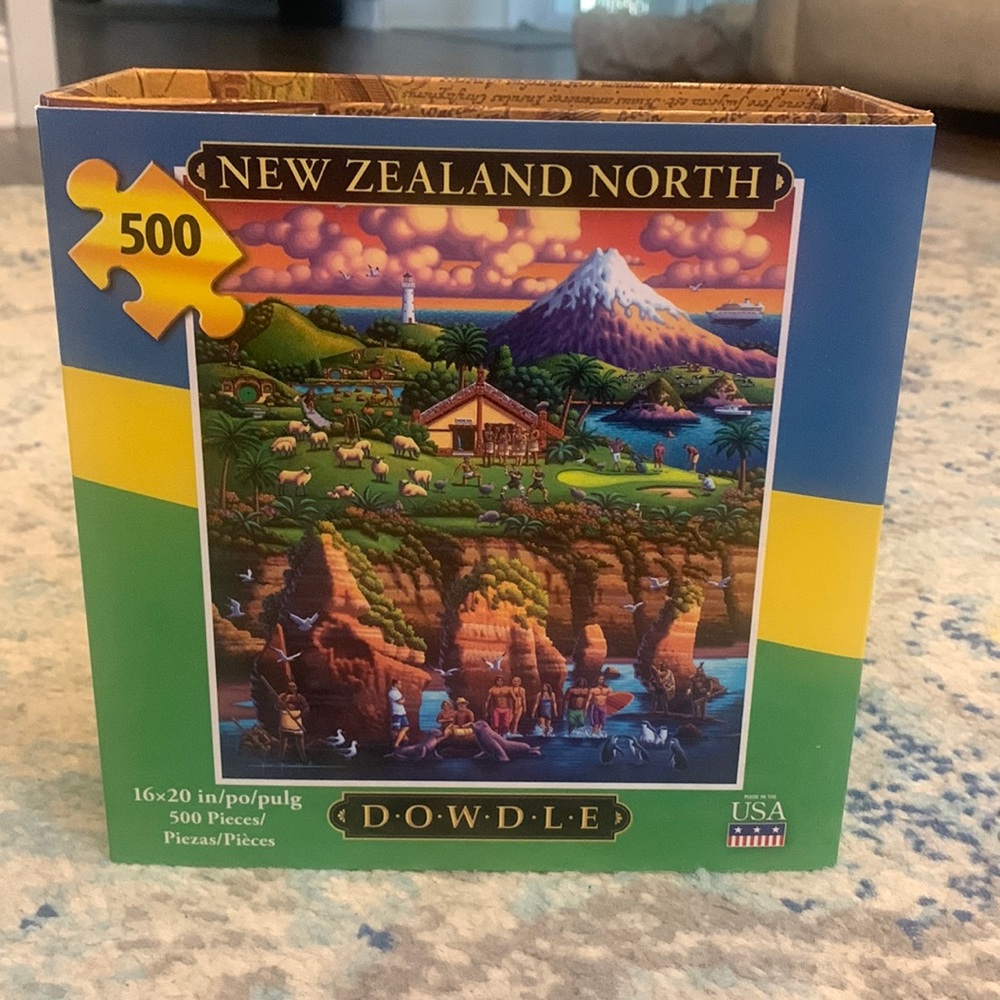 500 Piece Puzzle - New Zealand